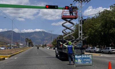 Vialsandi inició mantenimiento de semáforos - Agencia Carabobeña de Noticias