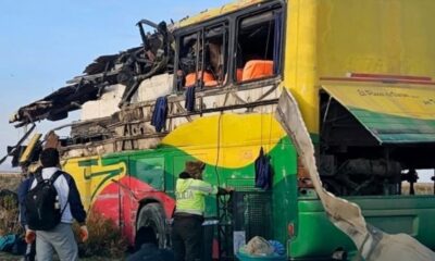 choque entre dos buses dejó al menos 37 muertos - Agencia Carabobeña de Noticias