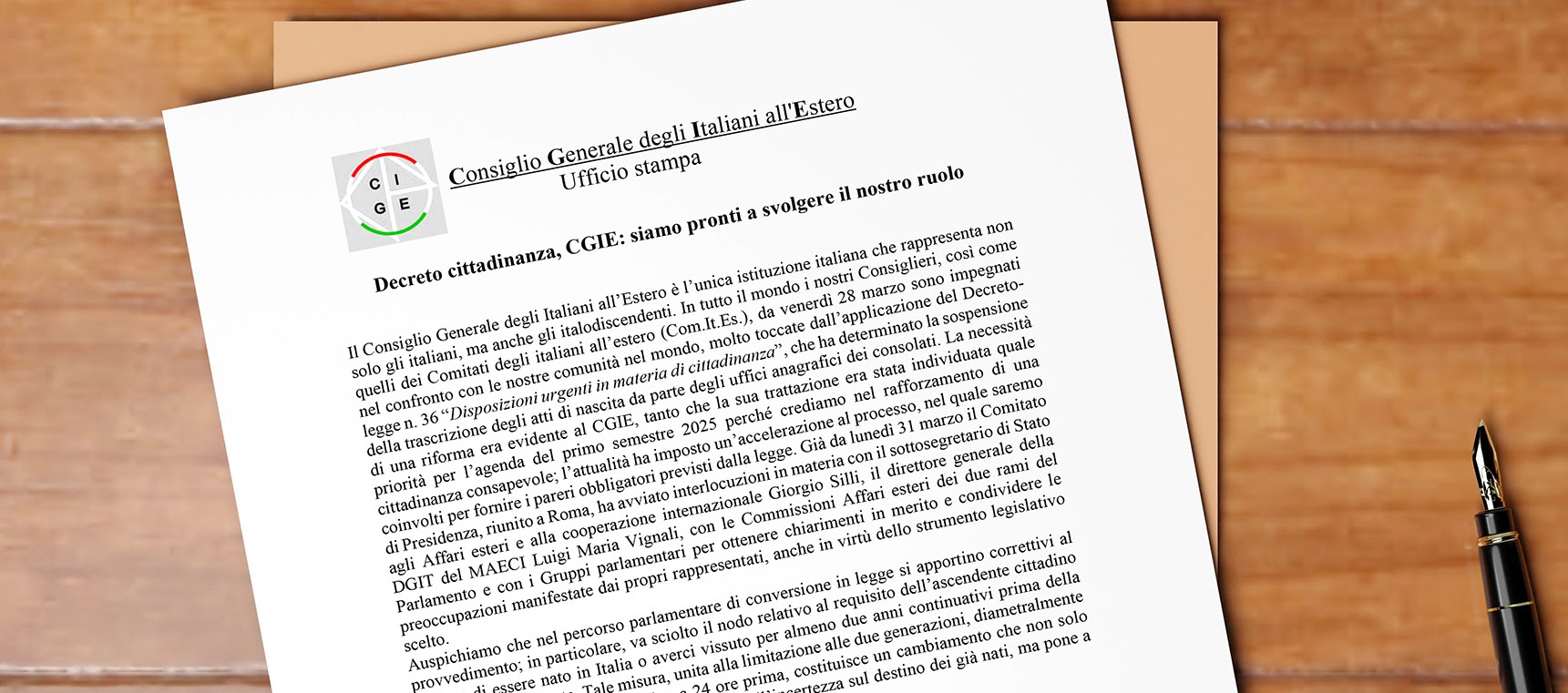 CGIE ciudadanía de descendientes