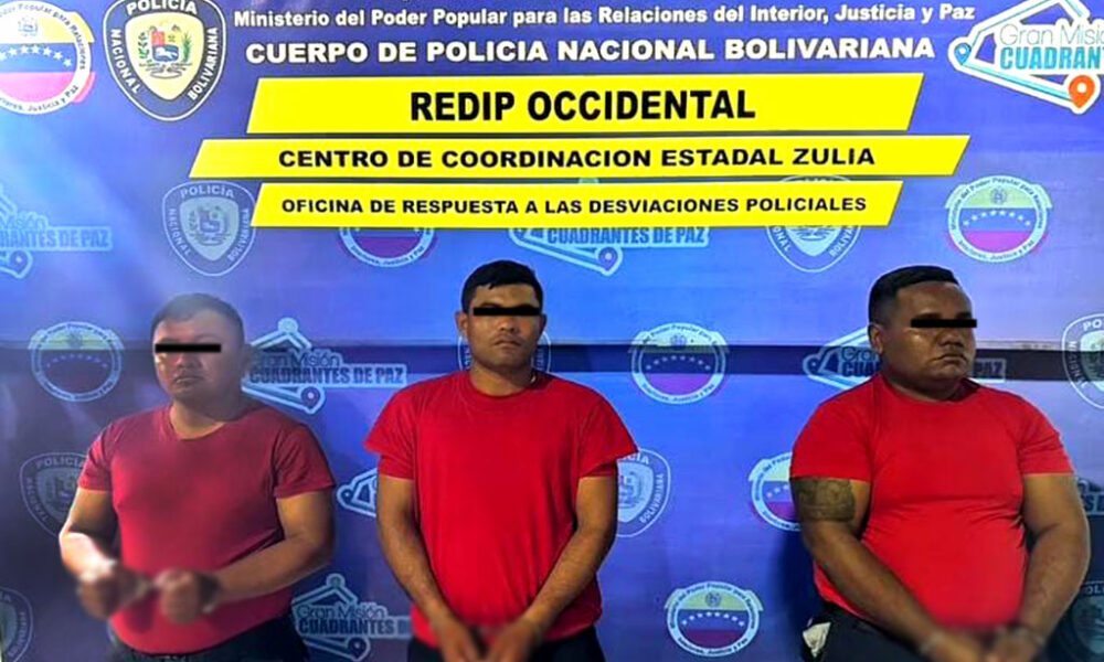 PNB detuvo funcionarios en Zulia - Agencia Carabobeña de Noticias - acn