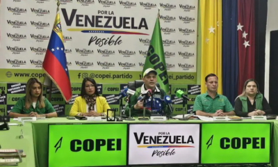 Copei presentó sus candidatos a gobernaciones para las elecciones del 25 de mayo