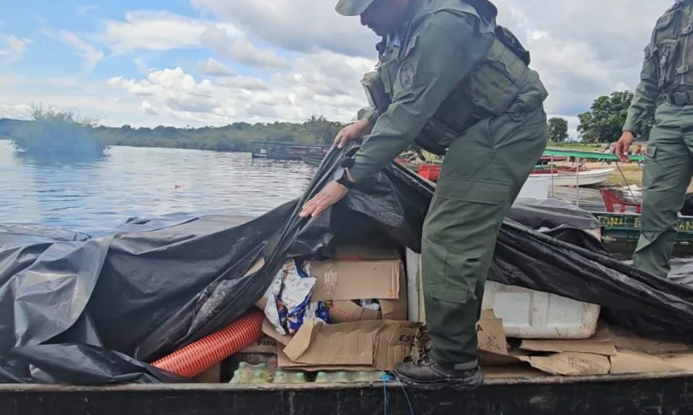 GNB desmanteló campamentos de minería ilegal en Amazonas
