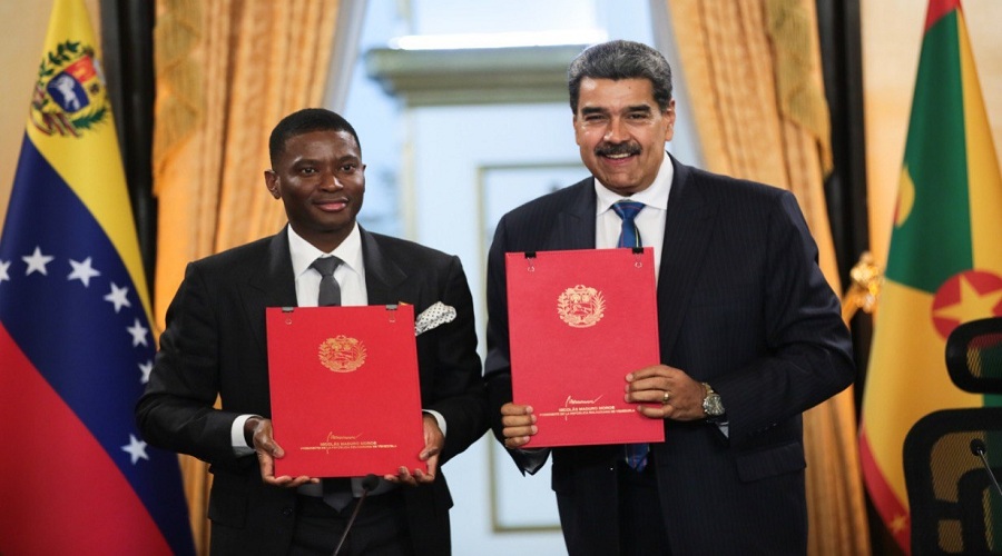 Maduro y primer ministro de Grenada -Agencia Carabobeña de Noticias – ACN – Nacionales