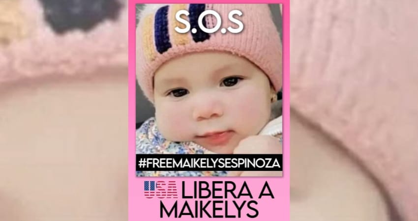 Gobierno Nacional inició el impulsó de una campaña llamada "S.O.S USA LIBERA A MAIKELYS" para la liberación de la niña venezolana secuestrada por Estados Unidos (EE.UU.). -Agencia Carabobeña de Noticias – ACN – Nacionales