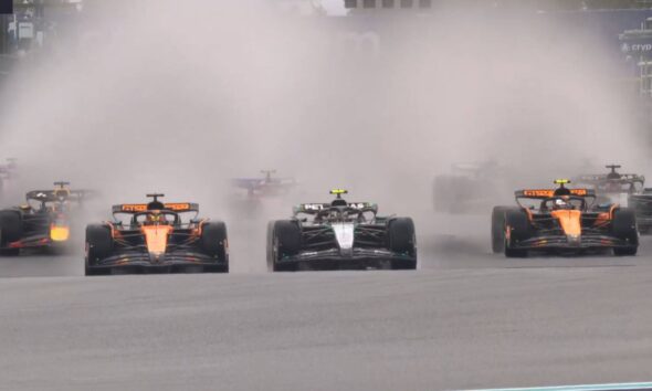 Lando Norris se llevó la victoria en una Sprint accidentada de la Fórmula 1 -Agencia Carabobeña de Noticias – ACN – Deportes
