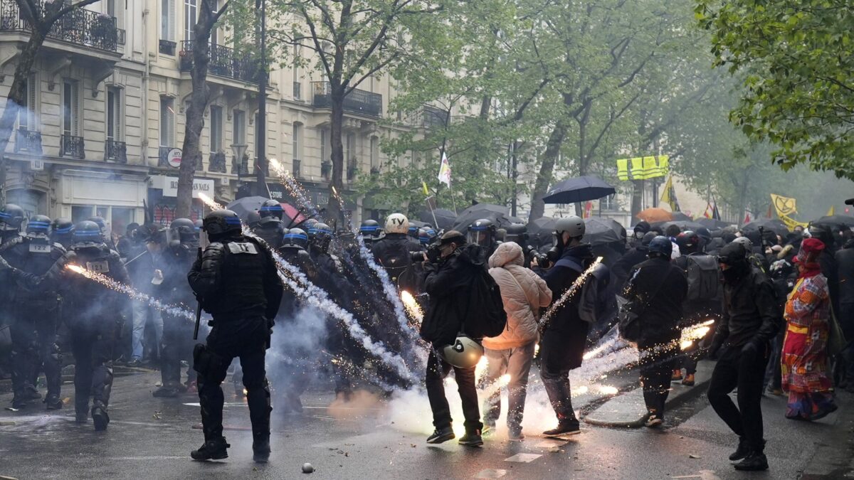 Manifestaciones 1 de mayo Francia - Agencia Carabobeña de Noticias - acn