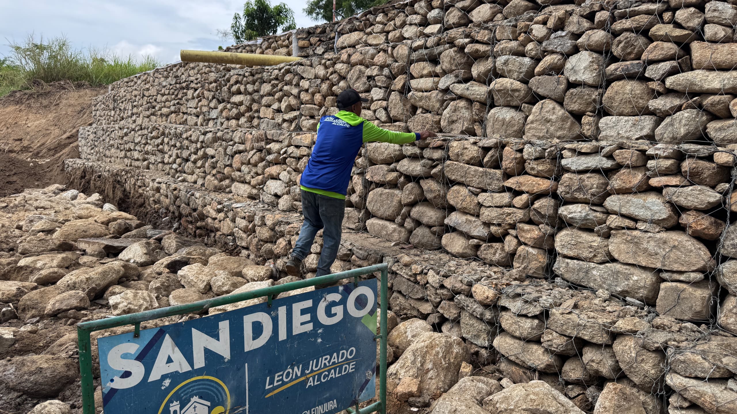 Vialsandi IAM finalizó la construcción del muro -Agencia Carabobeña de Noticias – ACN – Carabobo