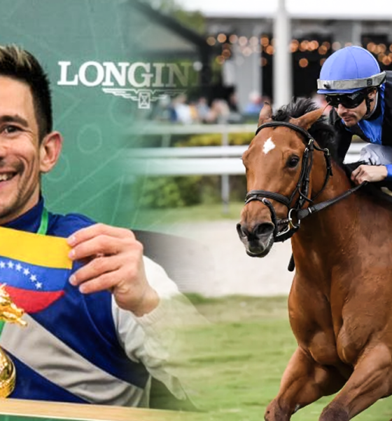 El jocckey venezolano Junior Alvarado -Agencia Carabobeña de Noticias – ACN – Deportes