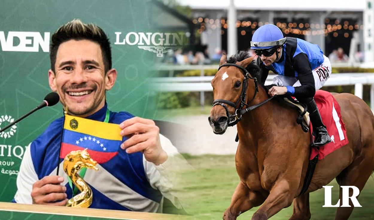 El jocckey venezolano Junior Alvarado -Agencia Carabobeña de Noticias – ACN – Deportes