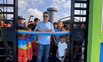 Alcalde León Jurado reinauguró cancha deportiva - Agencia Carabobeña de Noticias