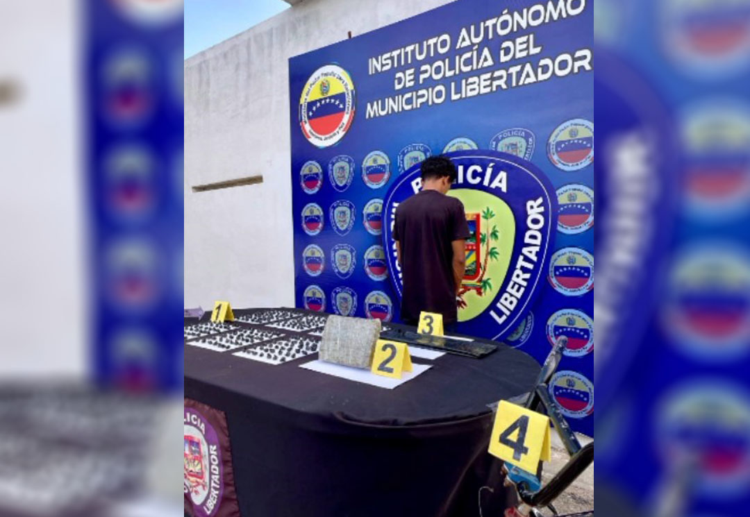 Capturado sujeto con droga en Tocuyito