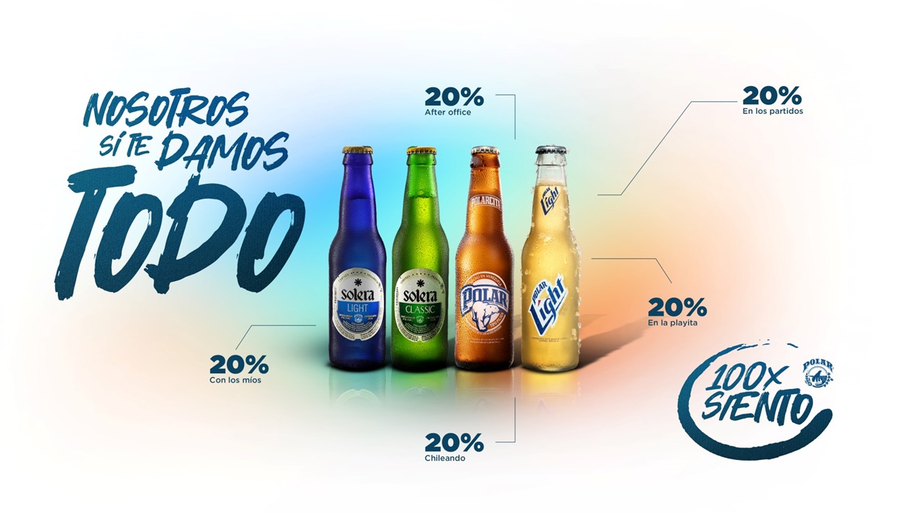 Cervecería Polar 100xSiento