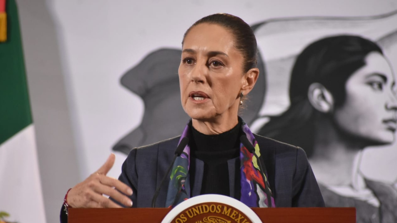 Presidenta de México reiteró sobre la existencia de crimen organizado en EE.UU.