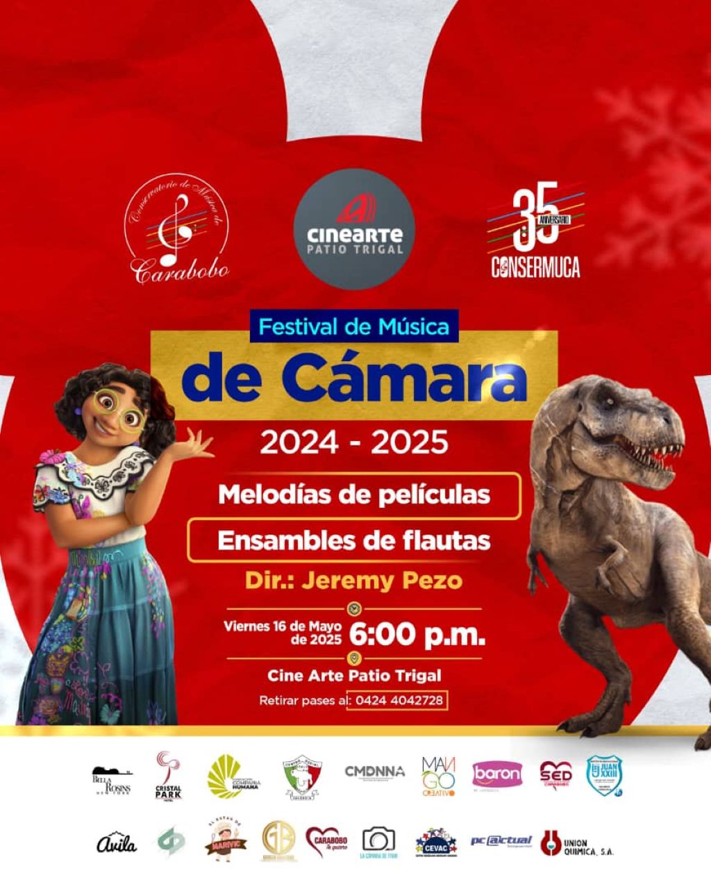 Consermuca ofrecerá Festival de Música de Cámara - Agencia Carabobeña de Noticias