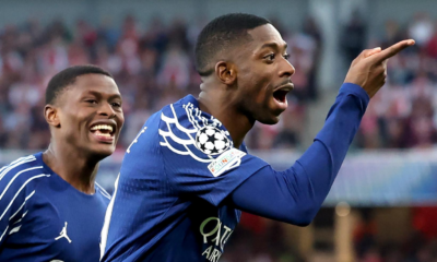 Dembélé está listo para ir contra el Arsenal