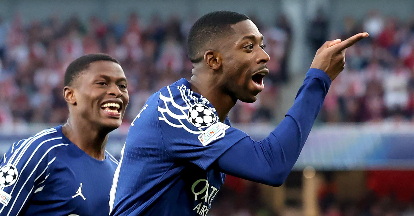 Dembélé está listo para ir contra el Arsenal