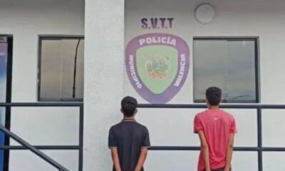 Dos hombres y un adolescente detenidos por robo - Agencia Carabobeña de Noticias