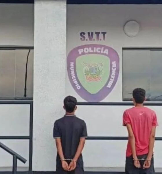 Dos hombres y un adolescente detenidos por robo - Agencia Carabobeña de Noticias