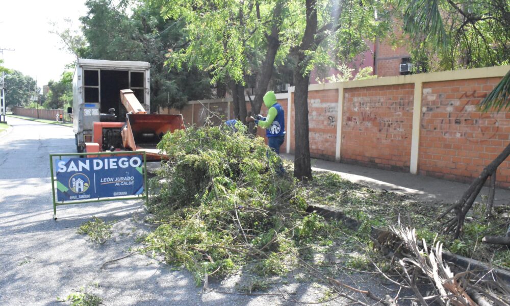 Fumcosandi realizó limpieza de áreas verdes - Agencia Carabobeña de Noticias