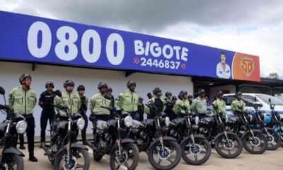 Gobierno de carabobo entregó dotación a la Policía Municipal de bejuma