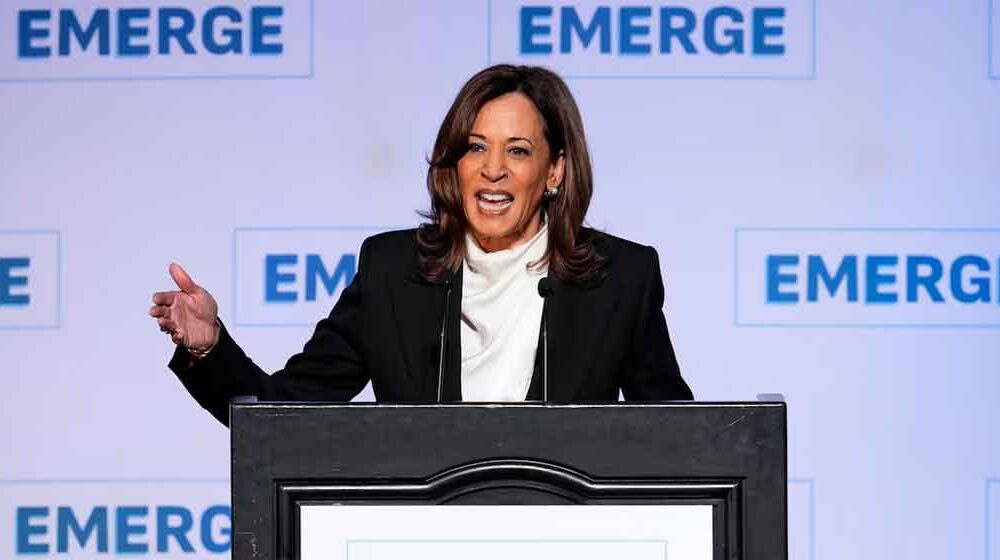 Aranceles de Trump son causantes de turbulencia económica en EE.UU. acusa Kamala Harris