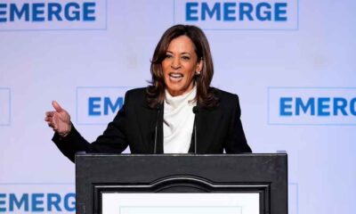 Aranceles de Trump son causantes de turbulencia económica en EE.UU. acusa Kamala Harris
