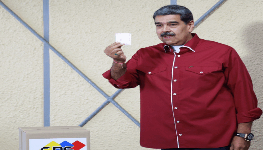 Maduro ejerció su voto - Agencia Carabobeña de Noticias