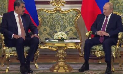 Maduro se reúne con Vladímir Putin en el Kremlin este miércoles