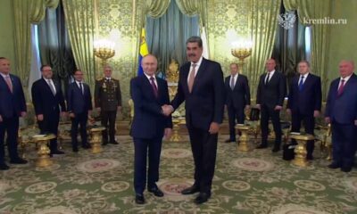 Maduro se reúne con Vladímir Putin en el Kremlin este miércoles