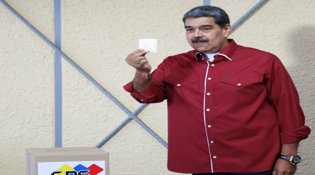 Maduro ejerció su voto - Agencia Carabobeña de Noticias