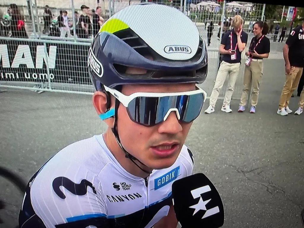 Aular debutó en podio del Giro - Agencia Carabobeña de Noticias