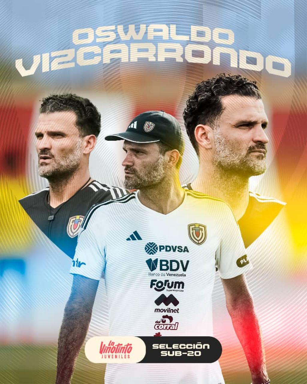 Oswaldo Vizcarrondo dirigirá la Sub-20 - Agencia Carabobeña de Noticias
