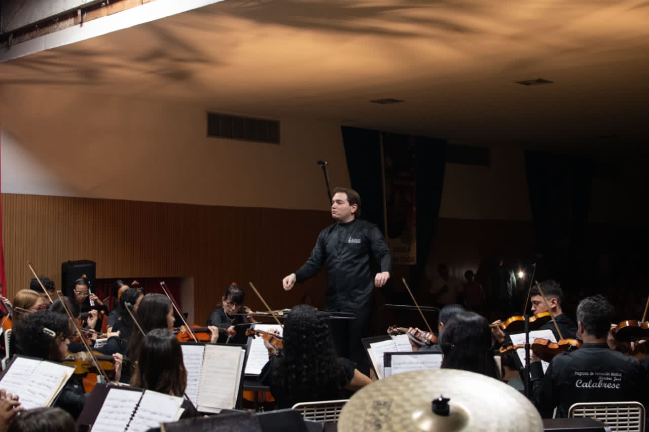 Sinfónica de Carabobo engalanó reapertura del auditorio de la Casa Don Bosco