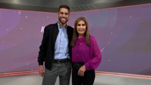 candidatos David Uzcátegui y Requesens