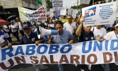 Trabajadores de Carabobo marcharon para exigir salario digno y respeto sindical -Agencia Carabobeña de Noticias – ACN – Carabobo