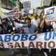 Trabajadores de Carabobo marcharon para exigir salario digno y respeto sindical -Agencia Carabobeña de Noticias – ACN – Carabobo