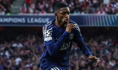 Dembélé está listo para ir contra el Arsenal