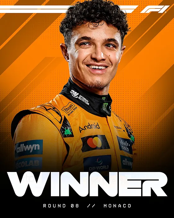 Norris ganó en Mónaco - Agencia Carabobeña de Noticias