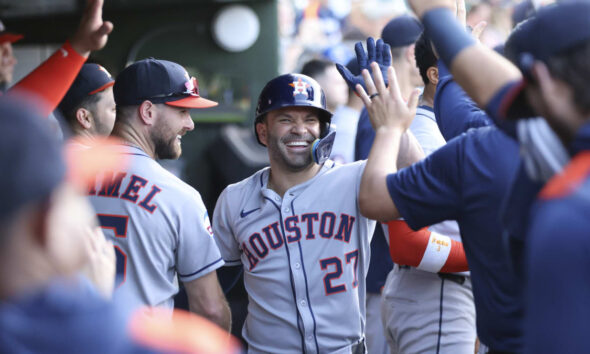 Altuve sonó jonrón 11 - Agencia Carabobeña de Noticias