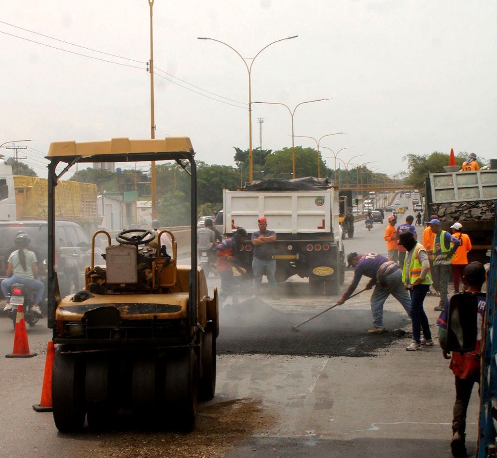 Avanza rehabilitación de Autopista del Sur - Agencia Carabobeña de Noticias