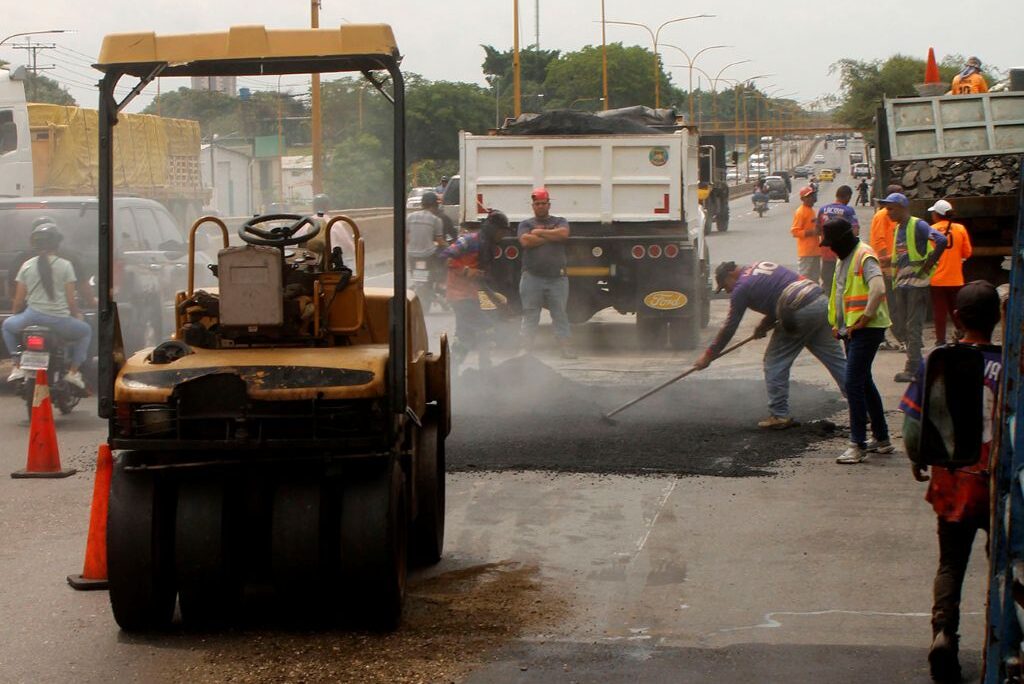 Avanza rehabilitación de la Autopista del Sur - Agencia Carabobeña de Noticias