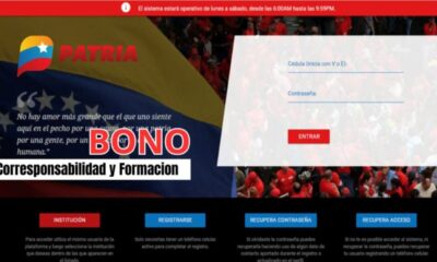 Bono de Corresponsabilidad y Formación - Agencia Carabobeña de Noticias