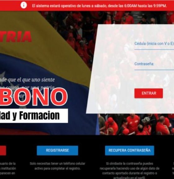 Bono de Corresponsabilidad y Formación - Agencia Carabobeña de Noticias