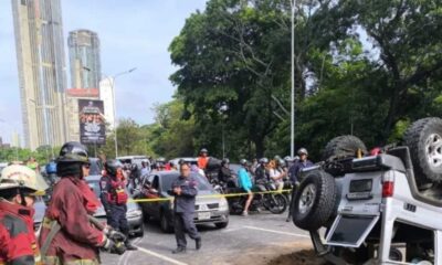 accidente múltiple en la autopista -Agencia Carabobeña de Noticias – ACN – Sucesos