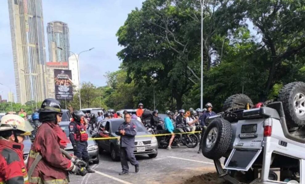 accidente múltiple en la autopista -Agencia Carabobeña de Noticias – ACN – Sucesos