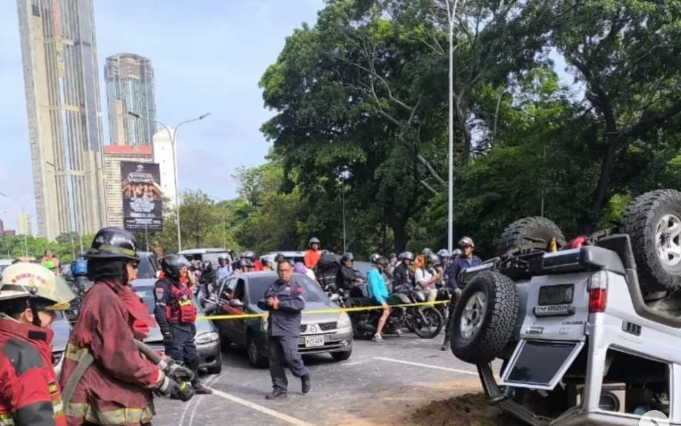 accidente múltiple en la autopista -Agencia Carabobeña de Noticias – ACN – Sucesos