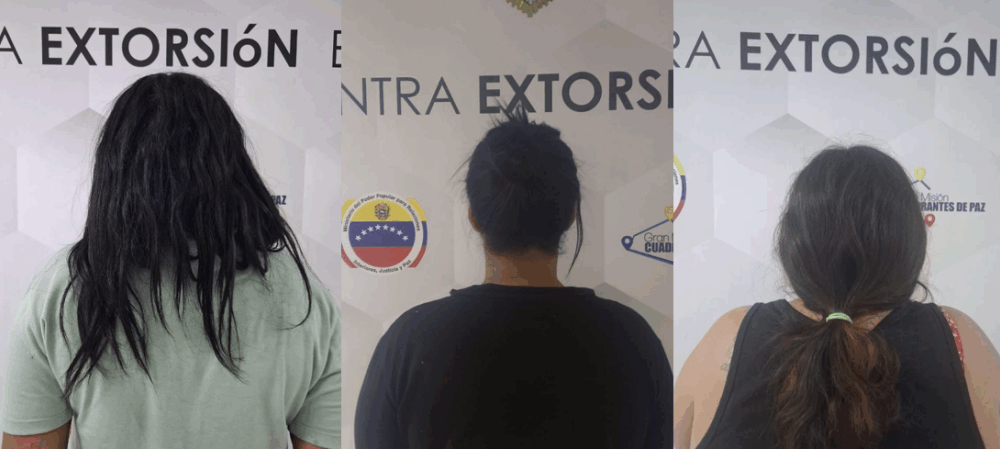 capturaron cooperadoras de extorsión- Agencia Carabobeña de Noticias - acn
