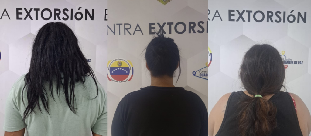 capturaron cooperadoras de extorsión- Agencia Carabobeña de Noticias - acn