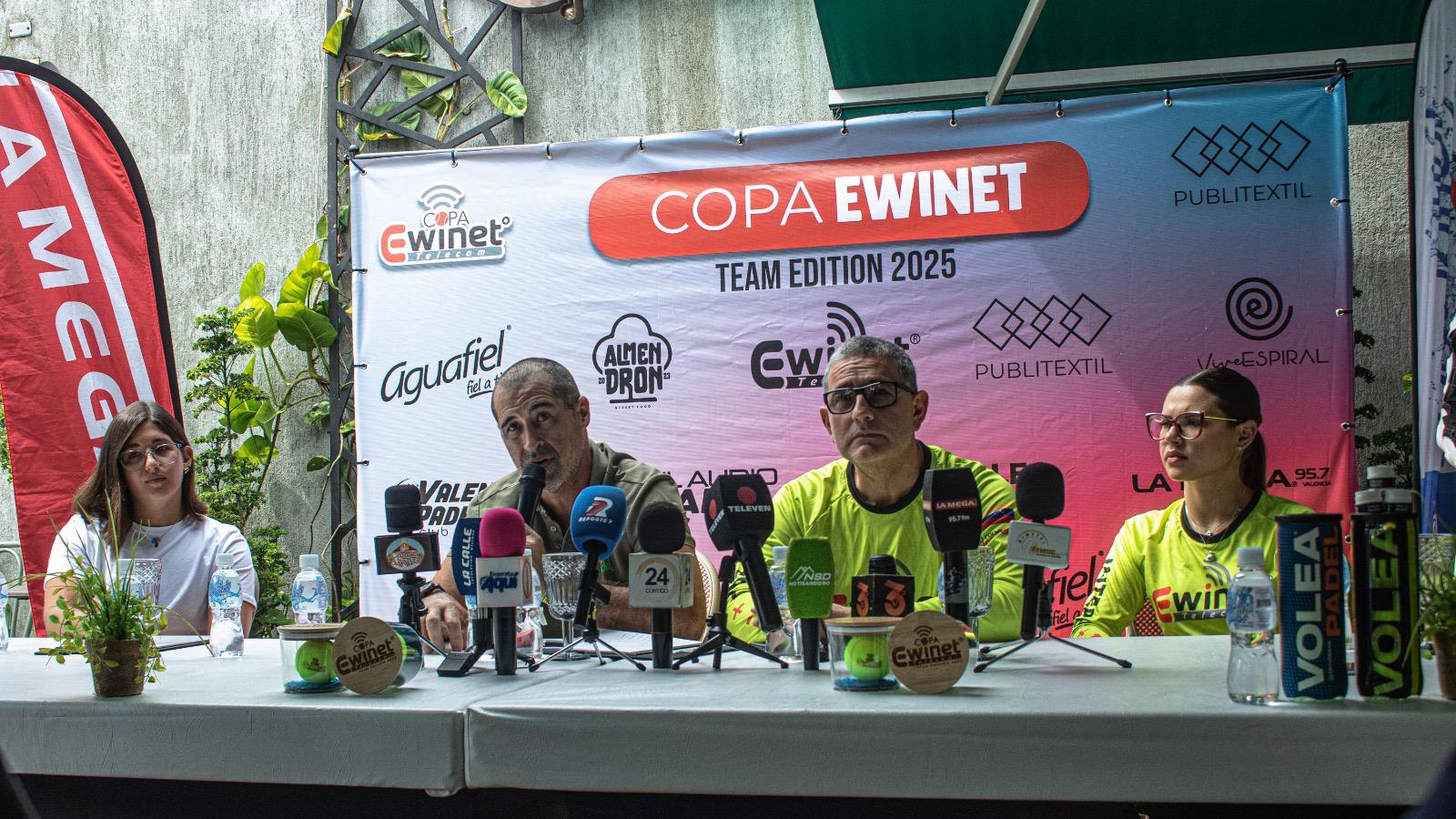Copa de Pádel Ewinet Team Edition 2025 - Agencia Carabobeña de Noticias