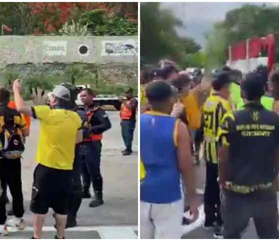 fanáticos del Táchira detenidos - Agencia Carabobeña de Noticias - acn